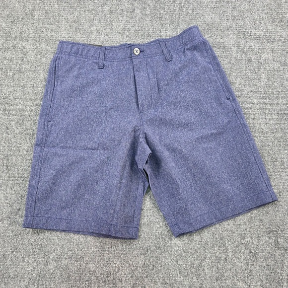 Under Armour UA Golf Vented Shorts Mens Size 32 Blue Performance Athletic - Picture 1 of 8